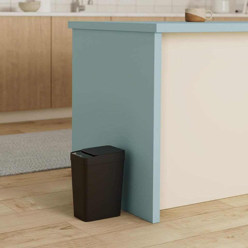 2pk Automatic Touchless Trash Can – 2.2 Gallon Motionless Bin with Lid