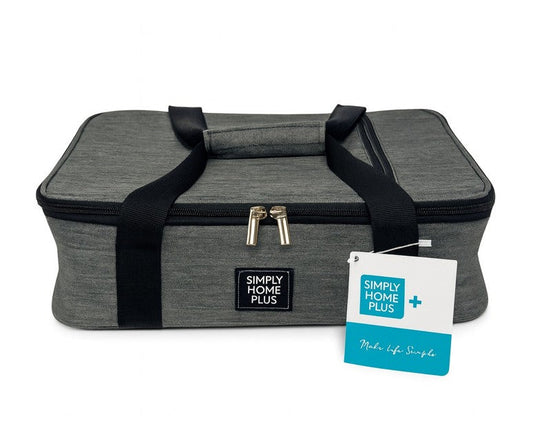 Simply Home Plus Insulated Casserole Carrier Travel Bag - Hot & Cold Food Tote