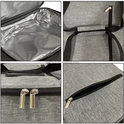 Simply Home Plus Insulated Casserole Carrier Travel Bag - Hot & Cold Food Tote