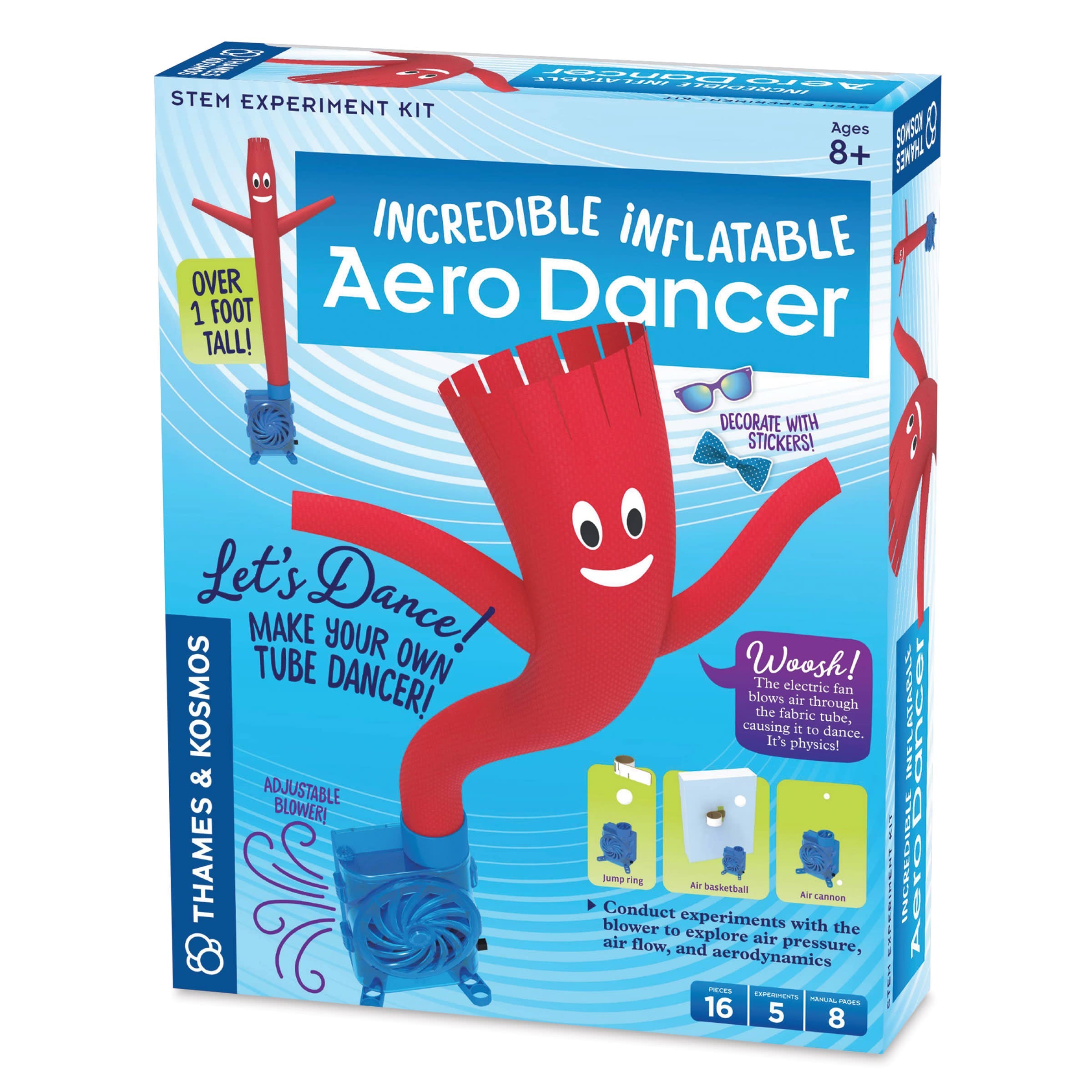 Incredible Inflatable Aero Dancer STEM Kit – Build & Experiment with Airflow