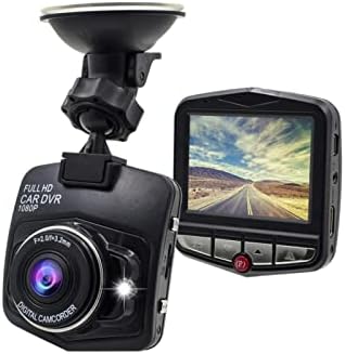 Gadget Gear 2.4" HD LCD Dash Cam – 1080p with Night Vision (8GB Card Included)
