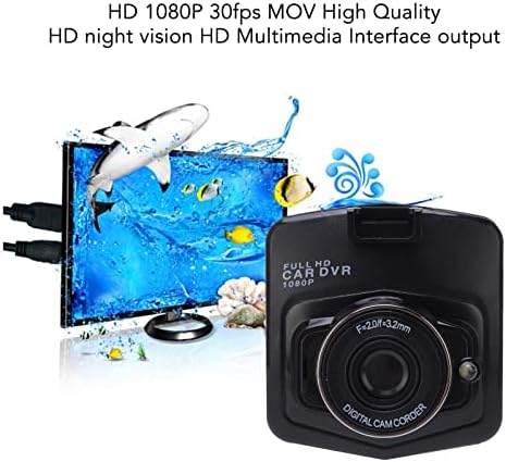 Gadget Gear 2.4" HD LCD Dash Cam – 1080p with Night Vision (8GB Card Included)