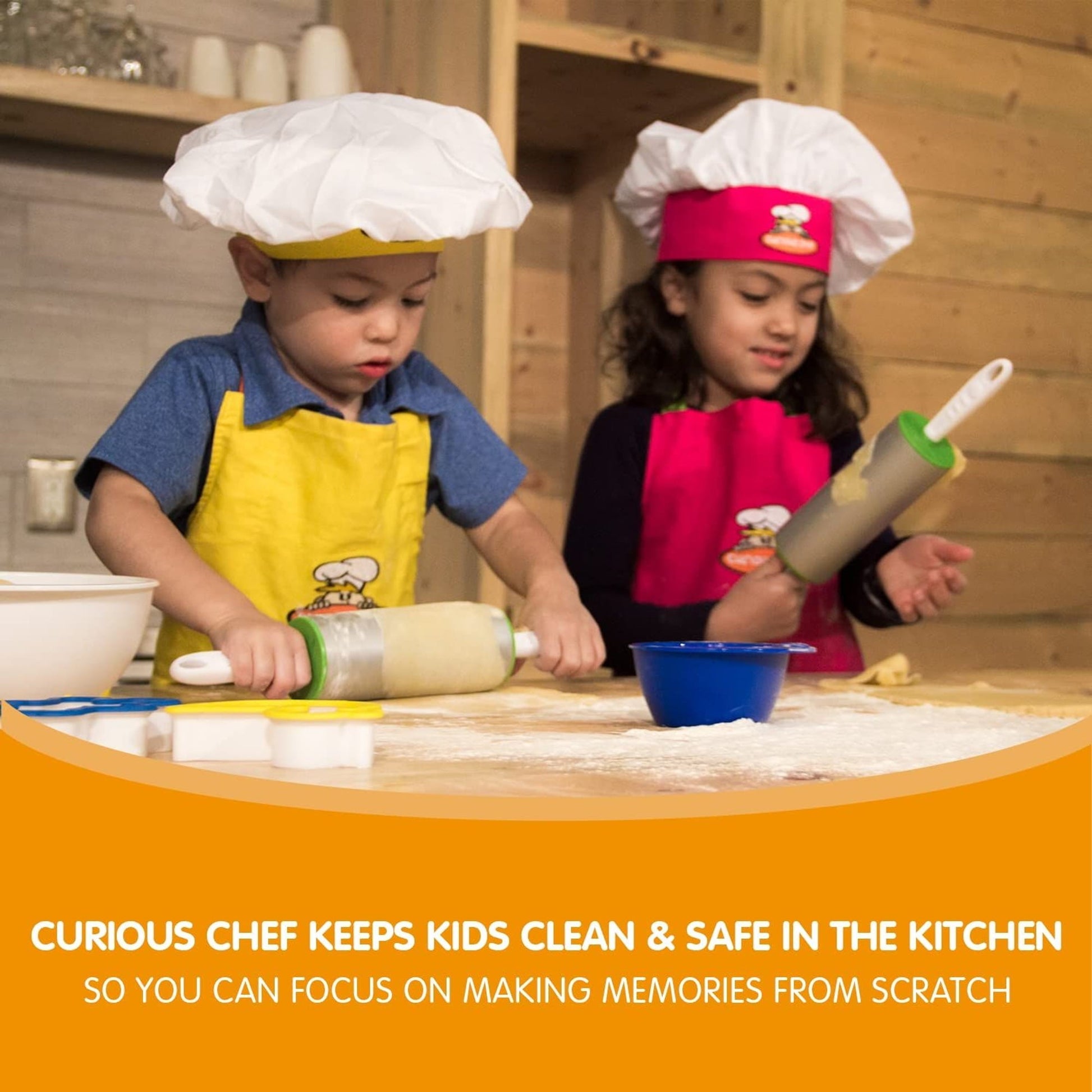 28pc Curious Chef Kids Measure & Prep Kit – Real, BPA-Free, Dishwasher Safe