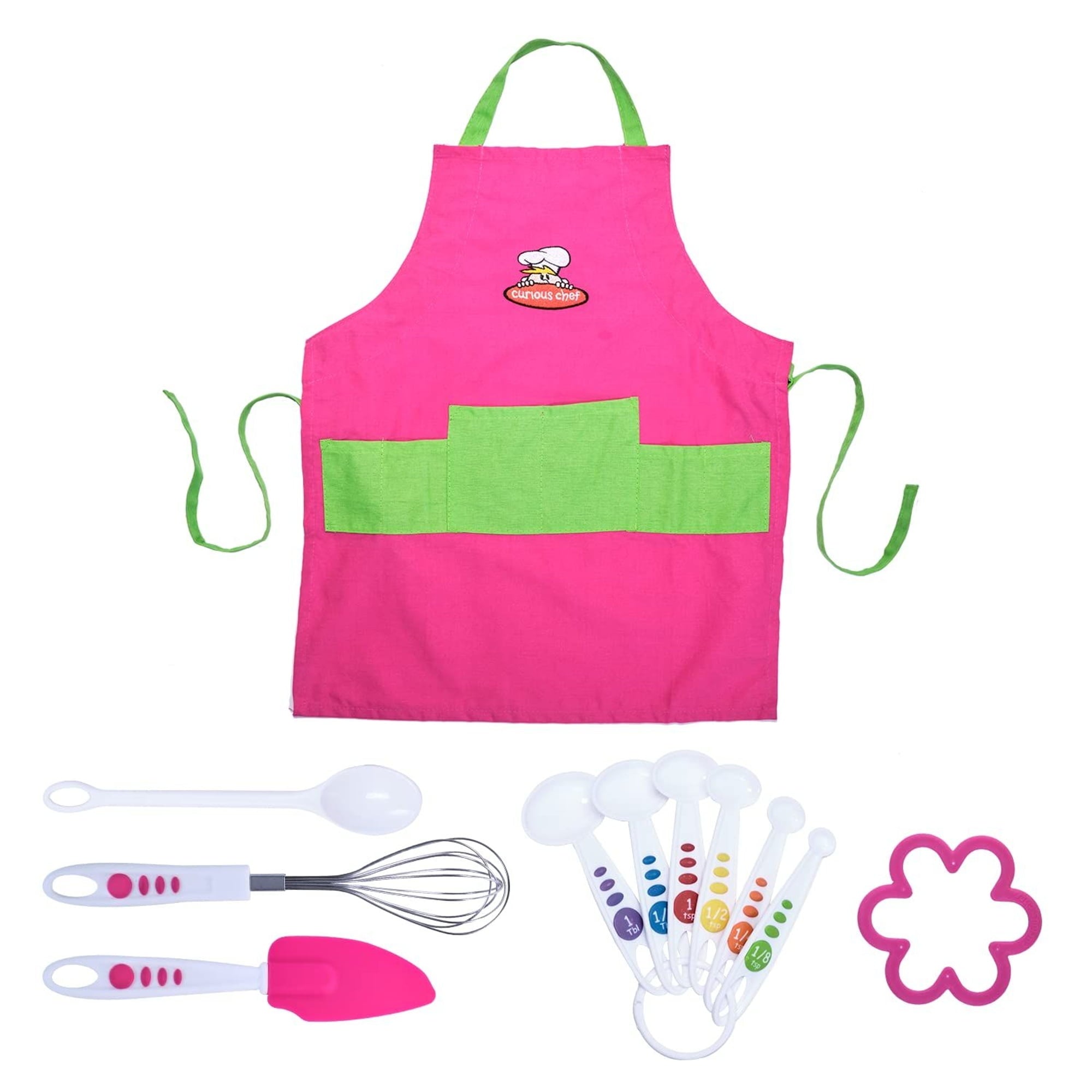 28pc Curious Chef Kids Measure & Prep Kit – Real, BPA-Free, Dishwasher Safe
