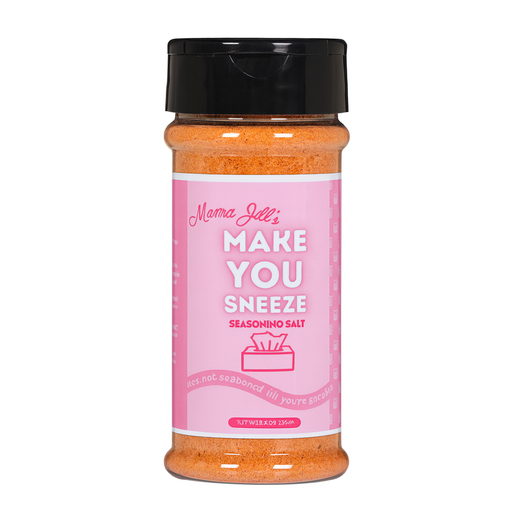 3pk Mama Jill’s Seasoning - Everything BBQ, Make You Sneeze Salt, Creamy Chili Powder