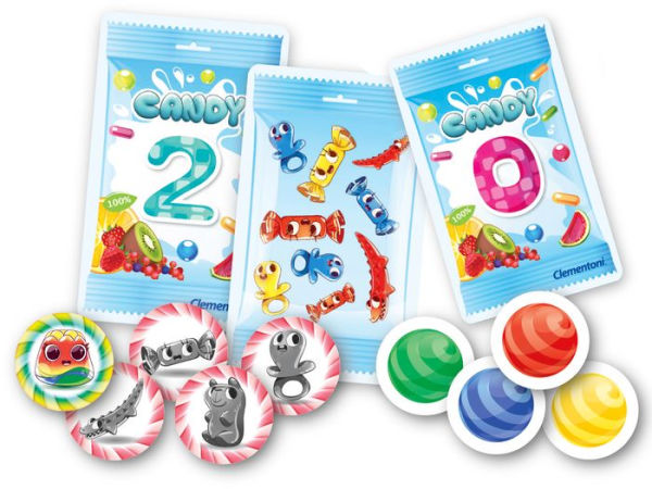 Clementoni Candy Catch Card Game – Made in Italy, 2-6 Players