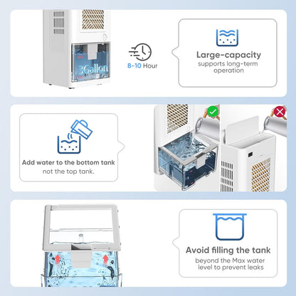 Portable Windowless Air Conditioner – 3-in-1 Evaporative Cooler with Remote
