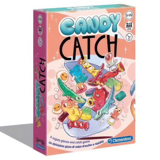Clementoni Candy Catch Card Game – Made in Italy, 2-6 Players