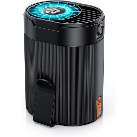 TEJINO Portable Waist Fan – 4 Speeds, Low Noise, Rechargeable