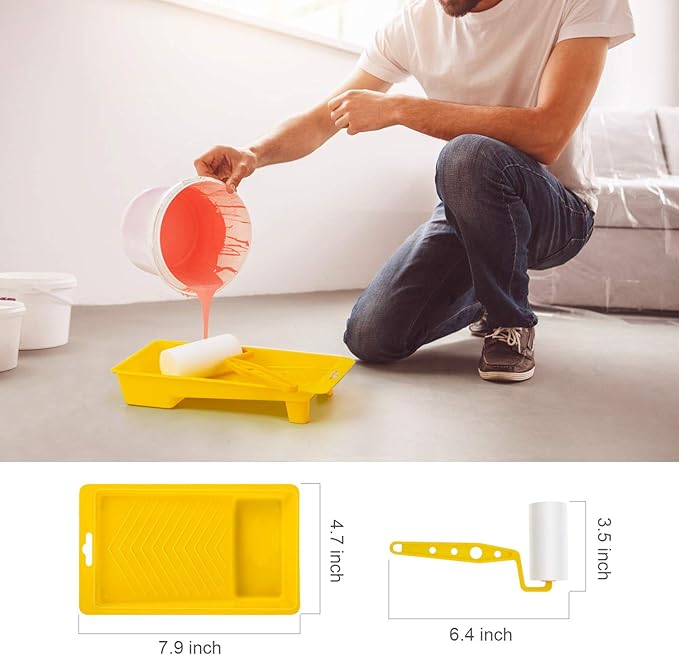 Complete 4-Piece Painting Kit - Small Size For Percise Work