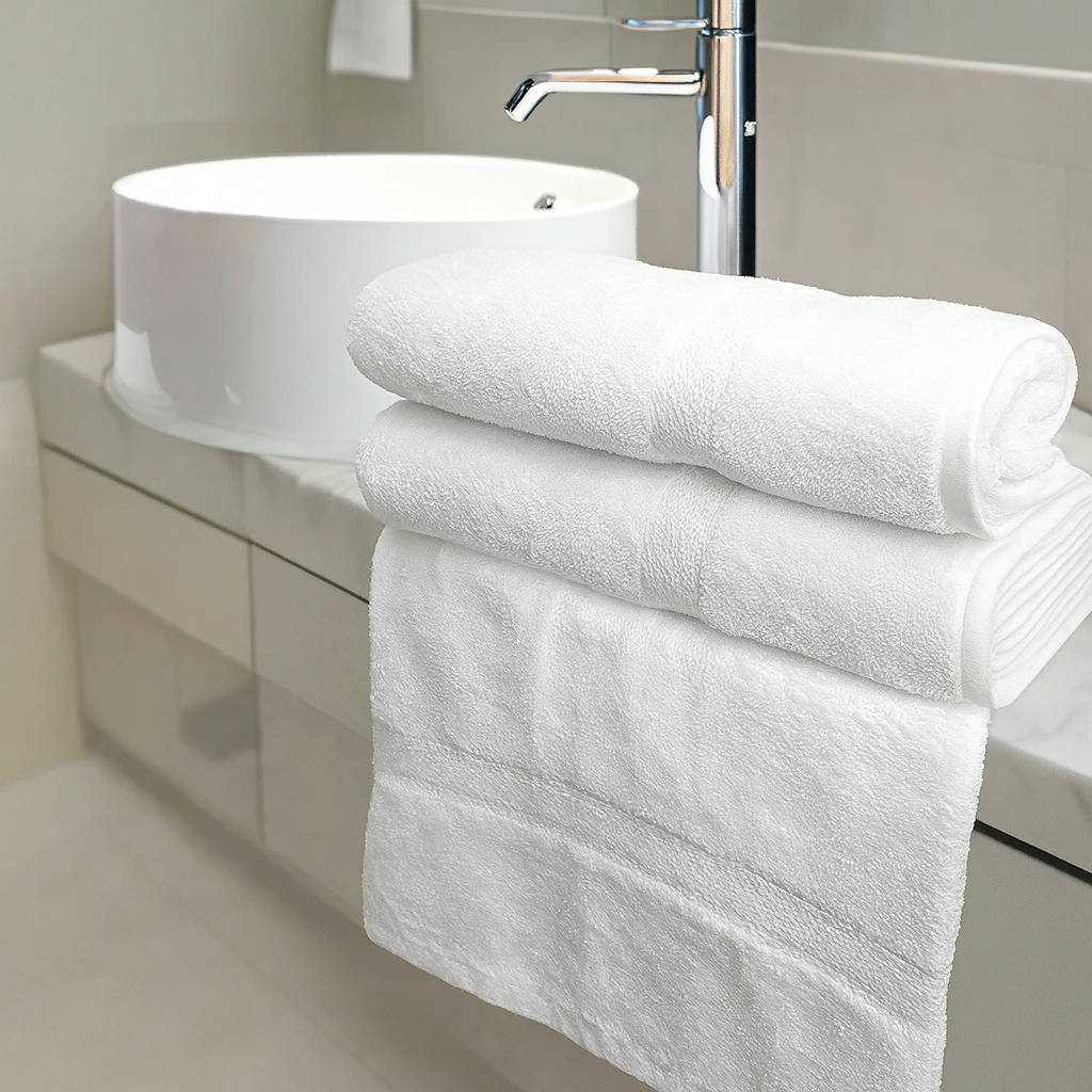 3pk Goldcrest Premium Bath Towels – 27" x 54" Cotton Blend