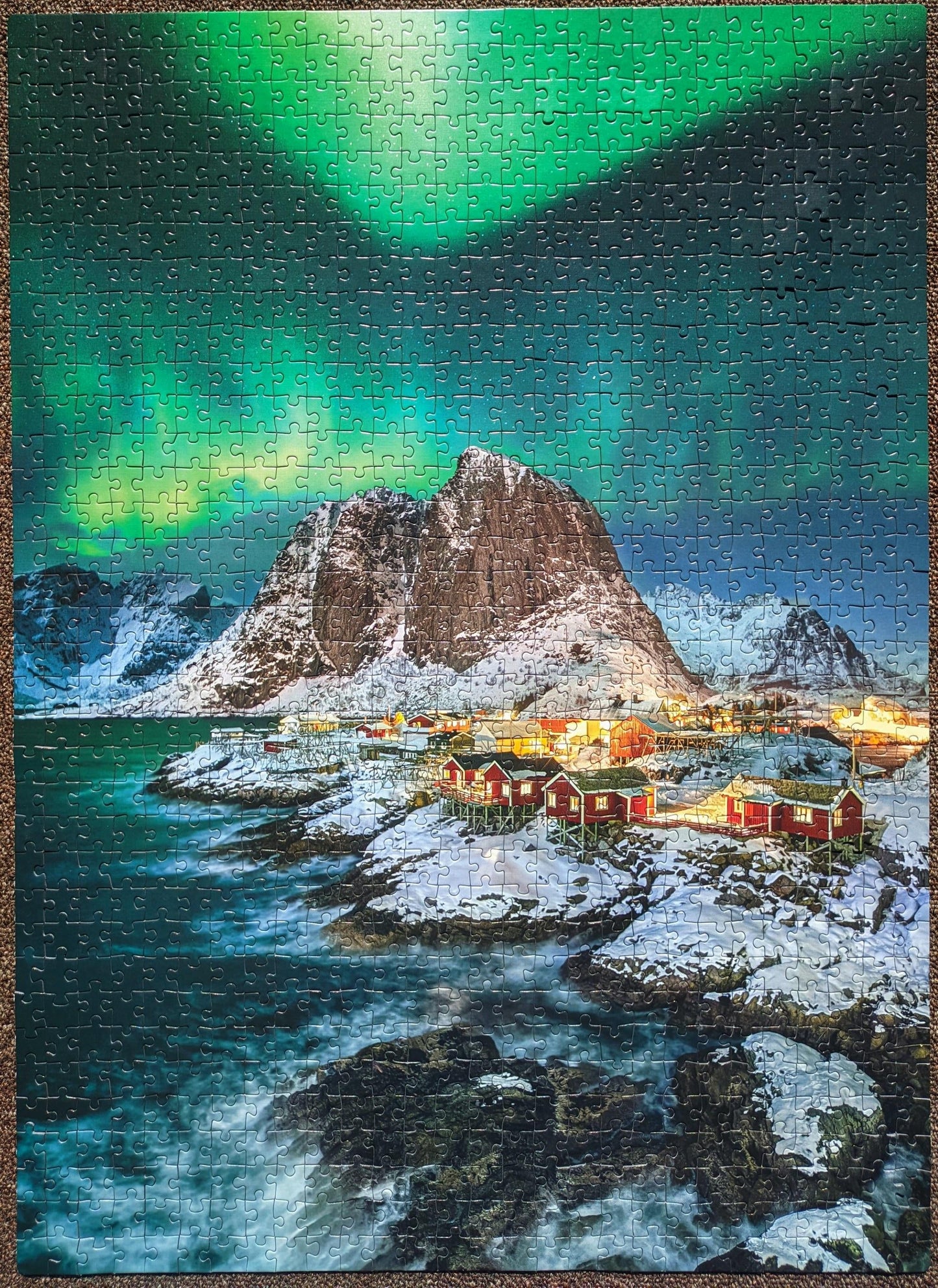 Clementoni 1000pc Lofoten Islands Puzzle – High Quality Printing, Made in Italy