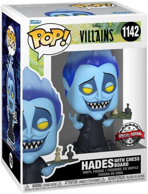 Funko POP! Hades with Chess Board Collectible - From Disney's Hercules