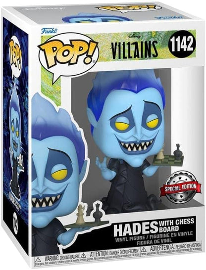 Funko POP! Hades with Chess Board Collectible - From Disney's Hercules