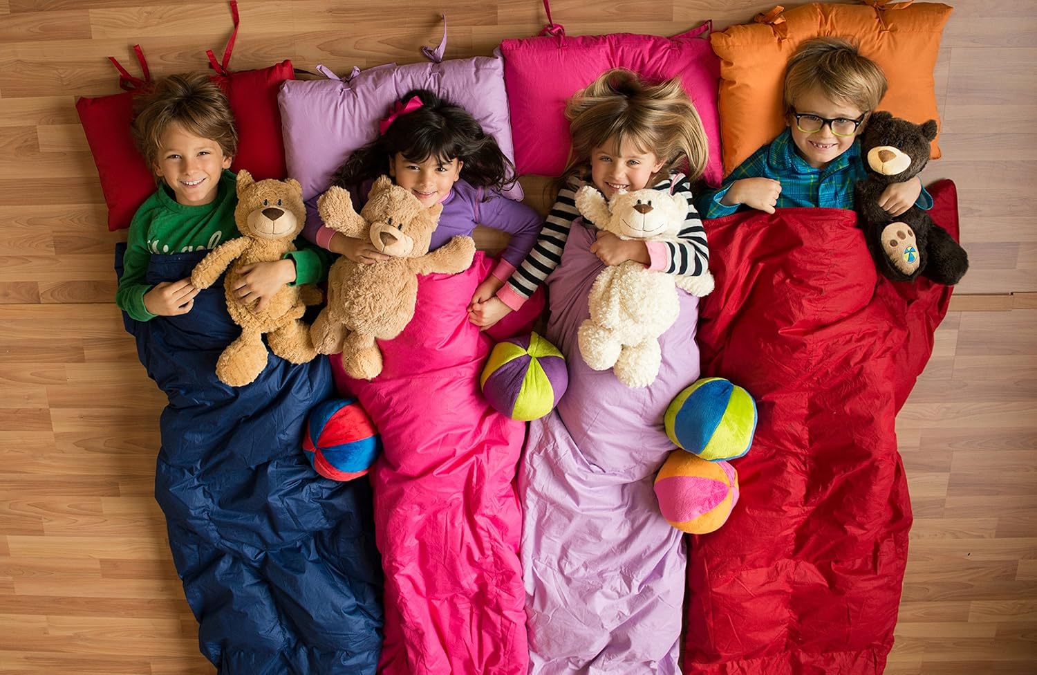 Buddy Balls Teddy Bear Convertible Plush Toy & Storage – Meet Max or Eva