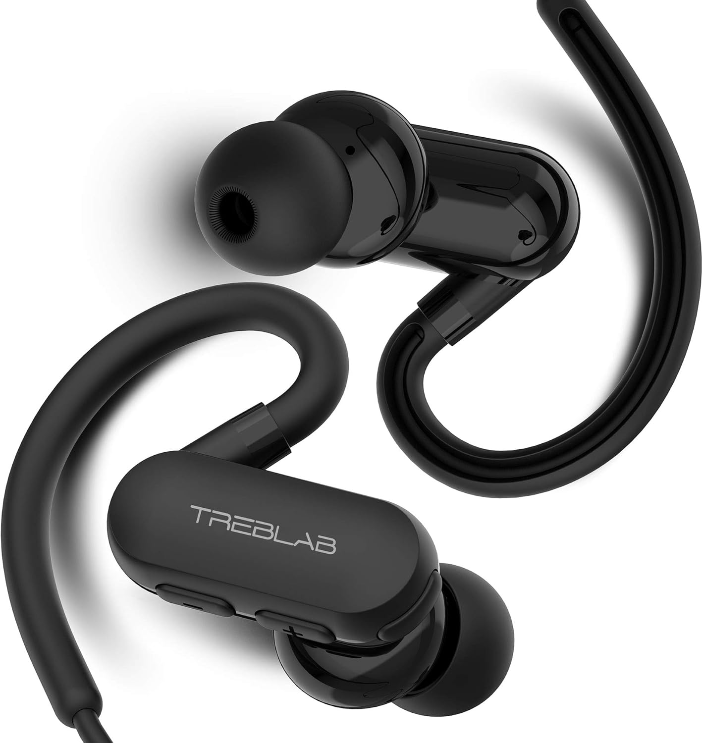 TREBLAB xRun Bluetooth Sports Headphones – Wireless Running Earbuds with Mic