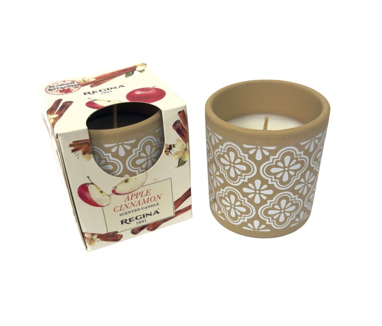 6pk Regina Scented Candle – 4.6 oz Terracotta Jar – Multiple Fragrances
