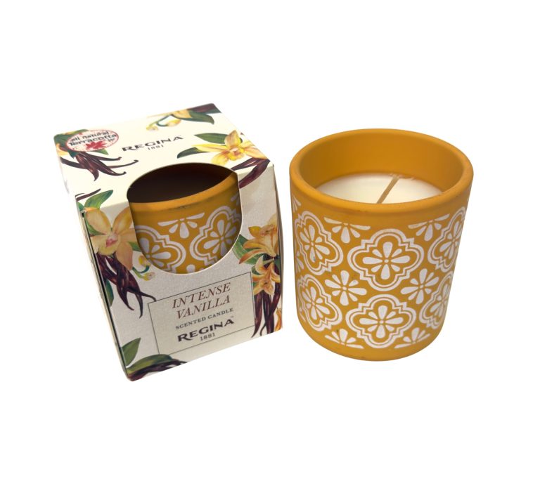 6pk Regina Scented Candle – 4.6 oz Terracotta Jar – Multiple Fragrances