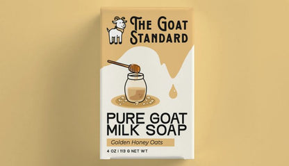 6pk The Goat Standard – Pure Goat Milk Soap 4 oz. – Choose Your Scent