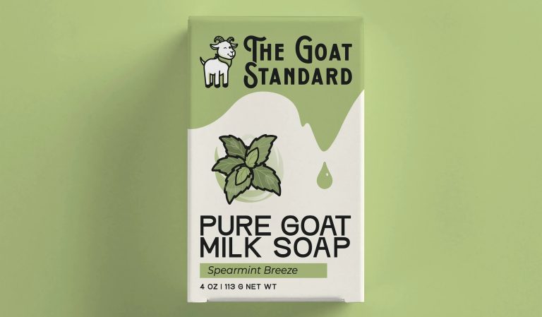 6pk The Goat Standard – Pure Goat Milk Soap 4 oz. – Choose Your Scent