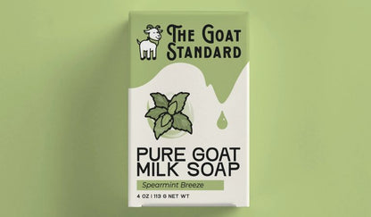 6pk The Goat Standard – Pure Goat Milk Soap 4 oz. – Choose Your Scent