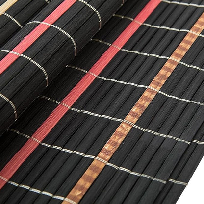 6pk Tatkraft Super Natural Bamboo Table Heat Resistant Placemats