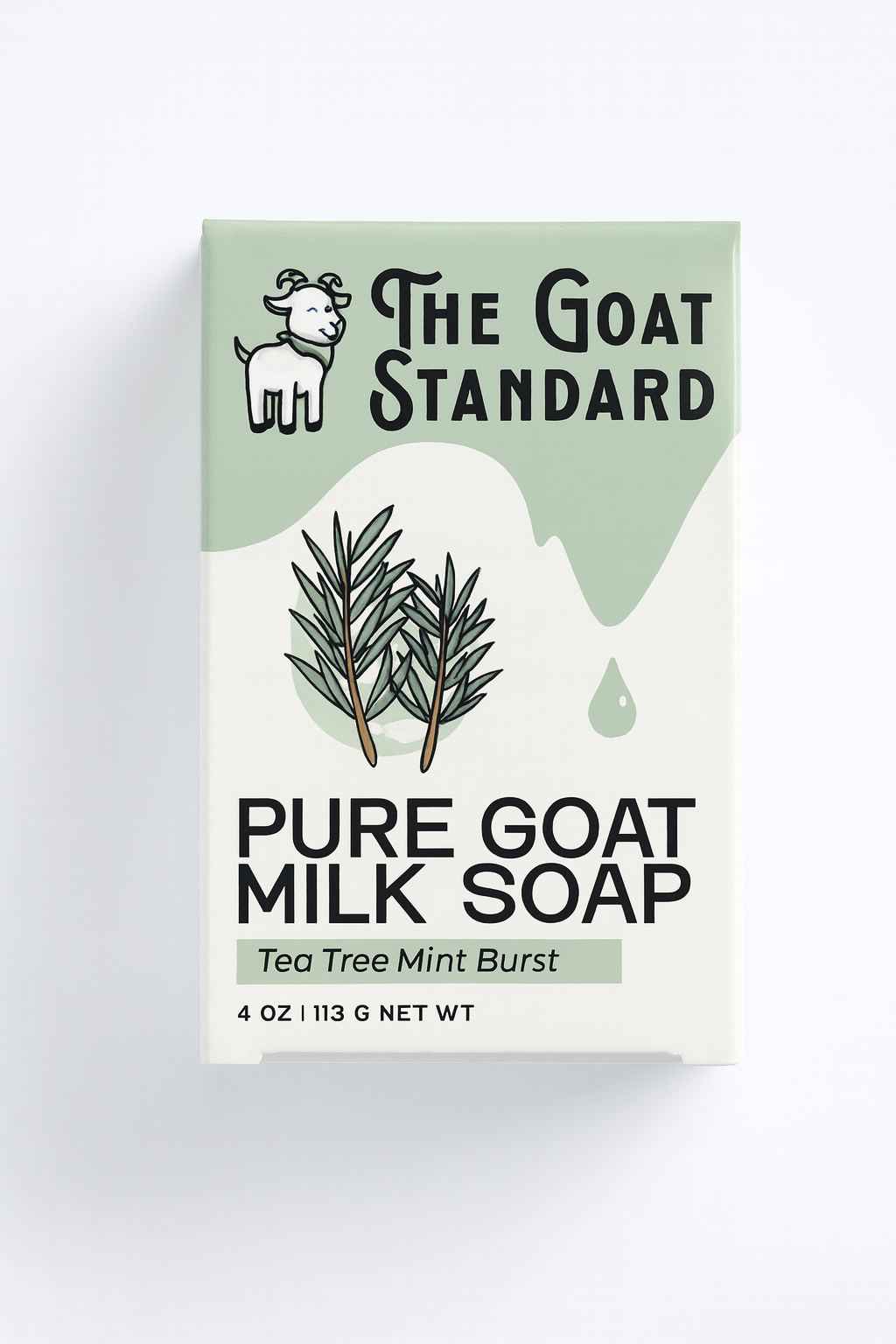 6pk The Goat Standard – Pure Goat Milk Soap 4 oz. – Choose Your Scent