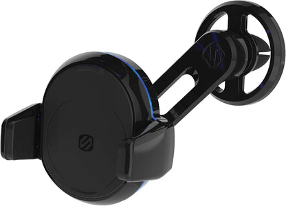 SCOSCHE MagicGrip FreeFlow Auto-Grip Wireless Charging Phone Vent Mount – Qi-Certified Fast Charger
