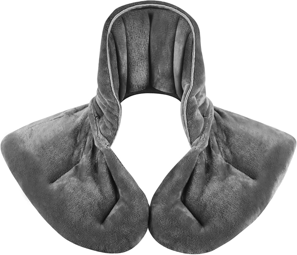Neck & Shoulder Heating Pad – Microwaveable – Pain Relief Wrap – Grey