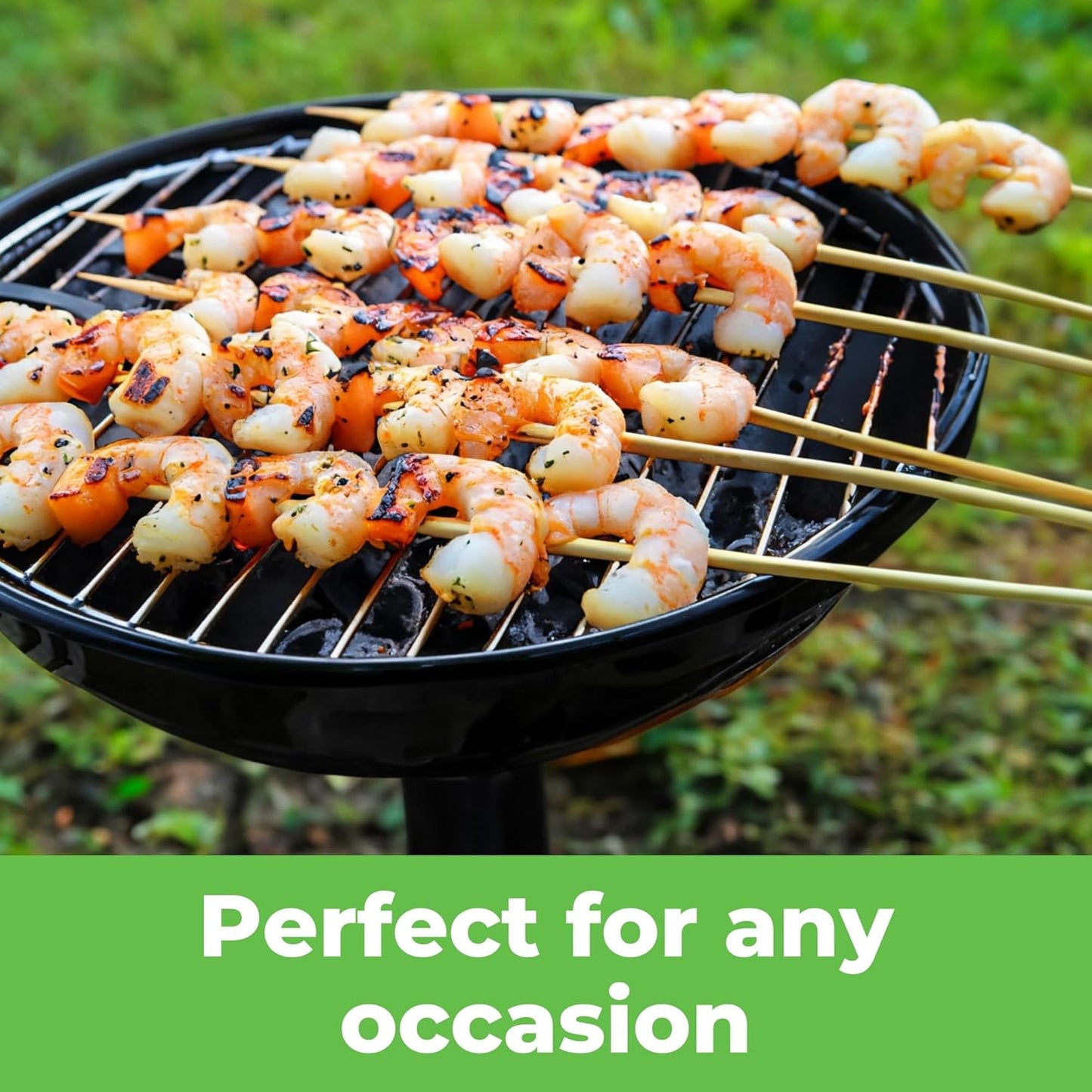 110pcs Extra Long 36" Heavy-Duty Bamboo Roasting Sticks