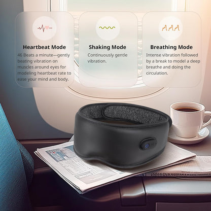 3-Mode Vibration Travel Eye Mask for Sleeping