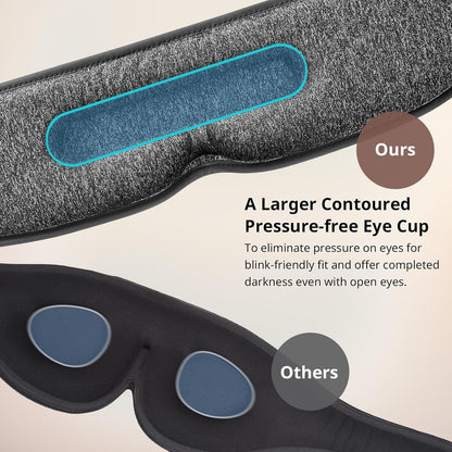 3-Mode Vibration Travel Eye Mask for Sleeping