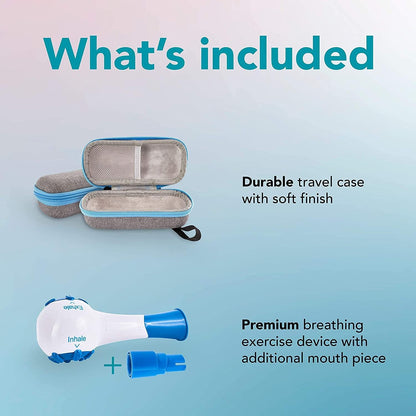 Lung Life Breathing Exercise Device – Adjustable Lung Trainer for Respiratory Health & Performance