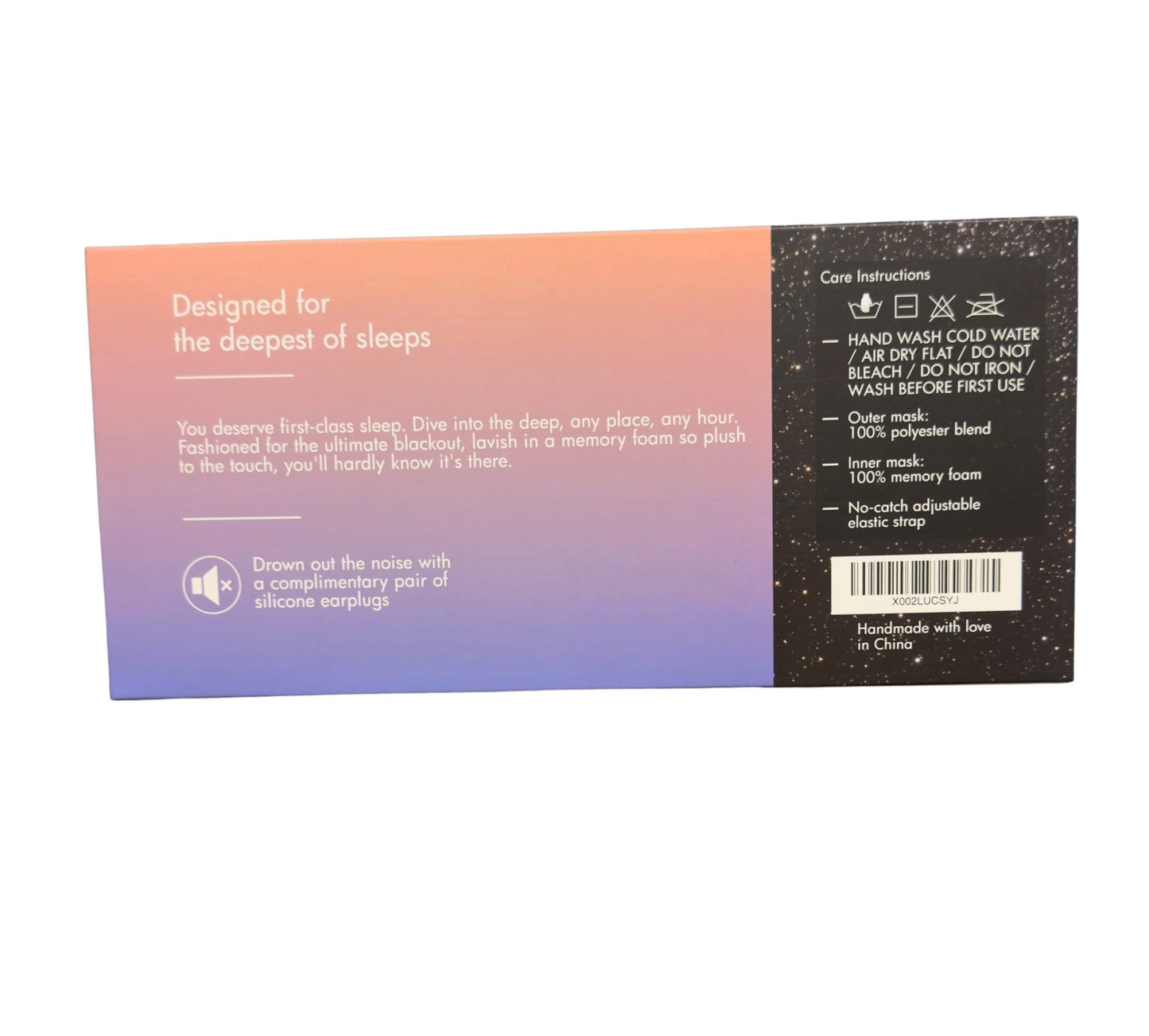 Simplify Sleep 100% Darkness Sleep Mask – Total Blackout Comfort by Freedom Goods