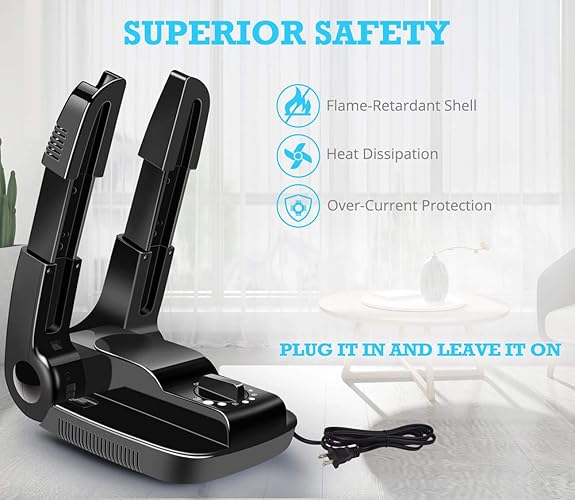 Canadian Bear Portable Folding Electric Shoe, Glove & Boot Dryer and Warmer