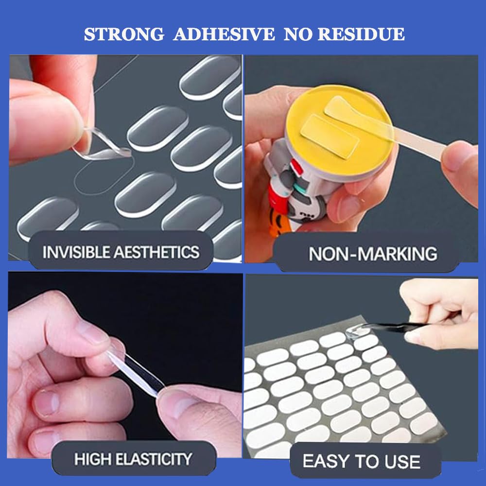 Ideas In Motion Removable Gel Glue Putty Sticky Tabs – 480 Count