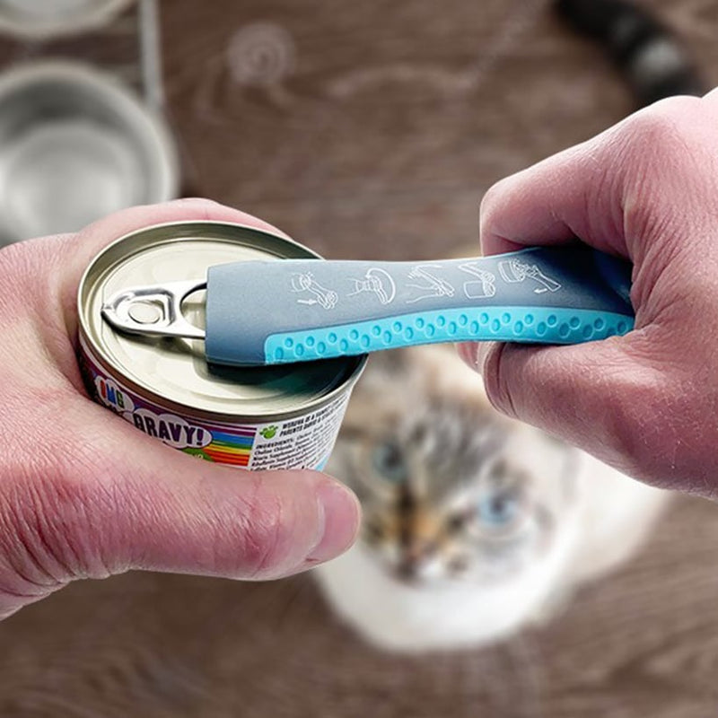 Multi-Function 5-in-1 Bottle Opener Set – Jar, Cap & Corkscrew Opener with Rubber Grips