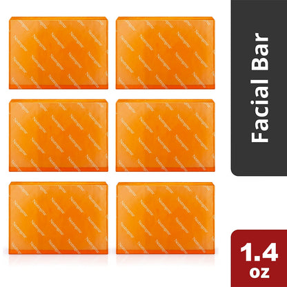 6pk Neutrogena Transparent Facial Cleansing Bar – Travel Size, Original Formula