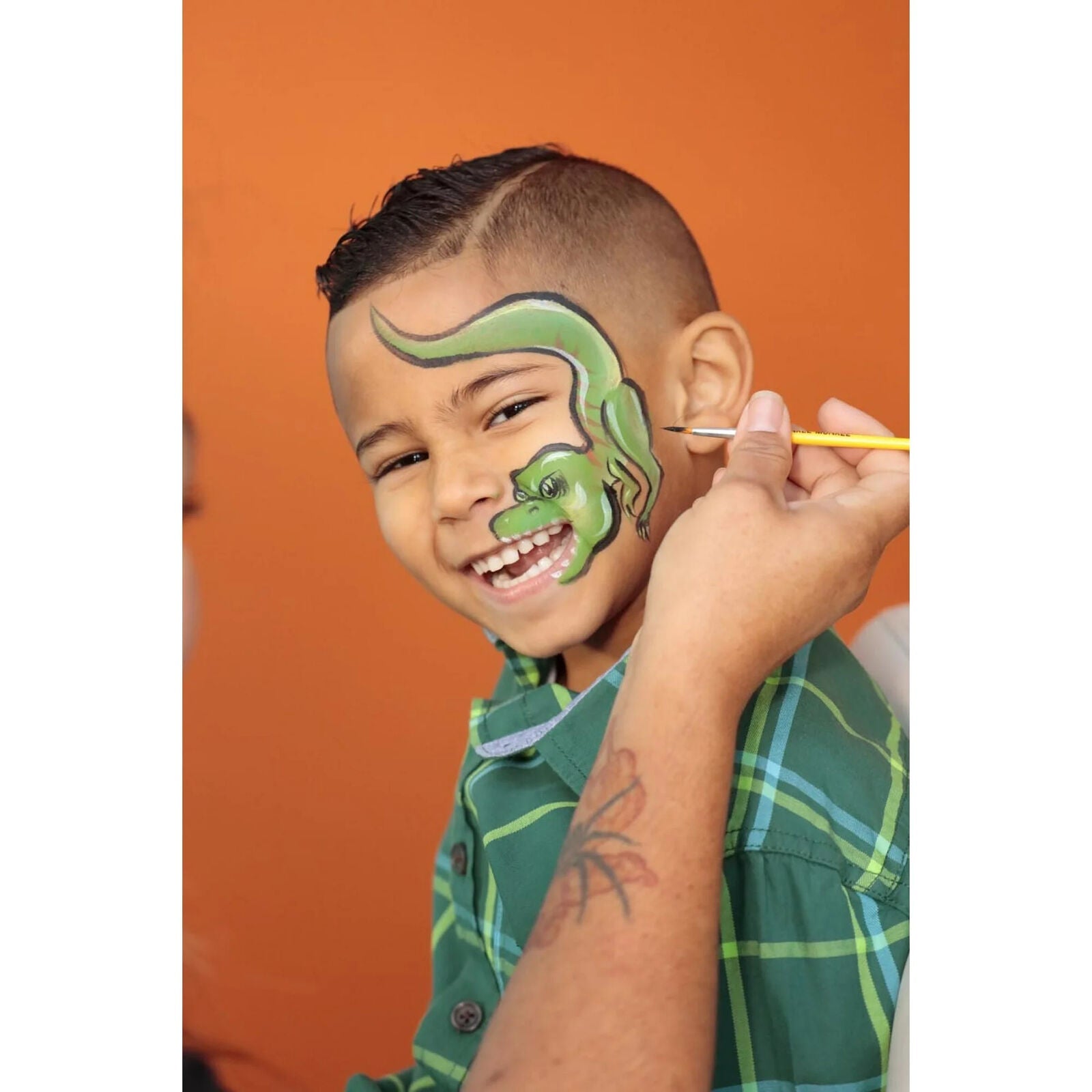 24 Jars Of Not Toxic Washable Face & Body Art Paint - Easy to Apply!