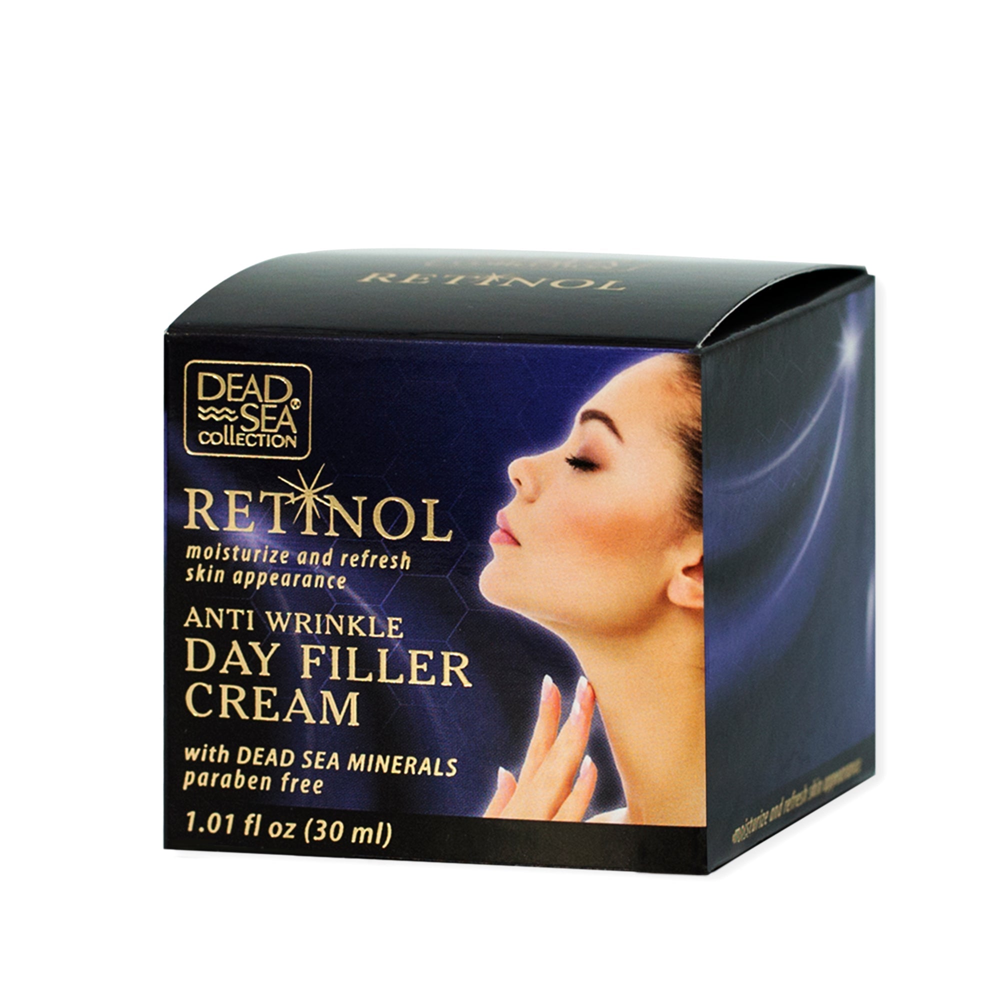Dead Sea Collection Day Filler Anti-Aging Cream - Choose Retinol or Collagen