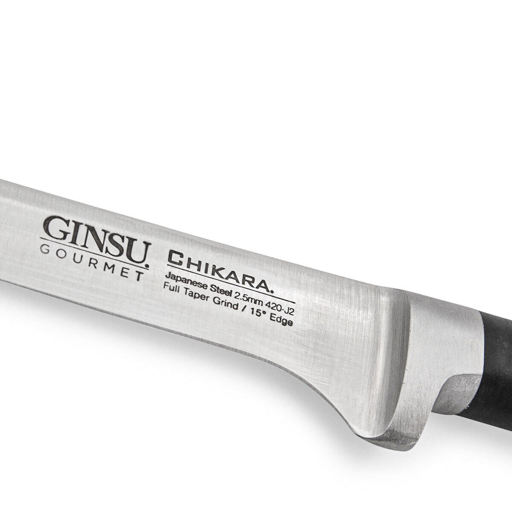 Ginsu Chikara Series 6” Boning Knife Japanese 420J2 Stainless Steel Kitchen Tool