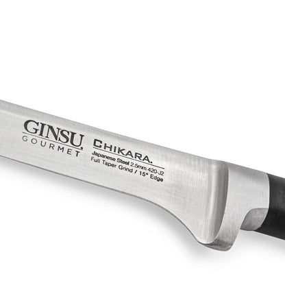 Ginsu Chikara Series 6” Boning Knife Japanese 420J2 Stainless Steel Kitchen Tool