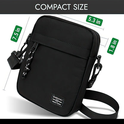 Unisex Lightweight Crossbody Bag – Small Side Bag for Travel, Commuting & Daily Use