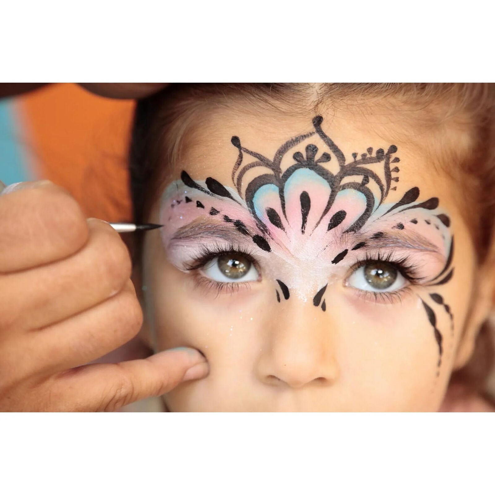 24 Jars Of Not Toxic Washable Face & Body Art Paint - Easy to Apply!