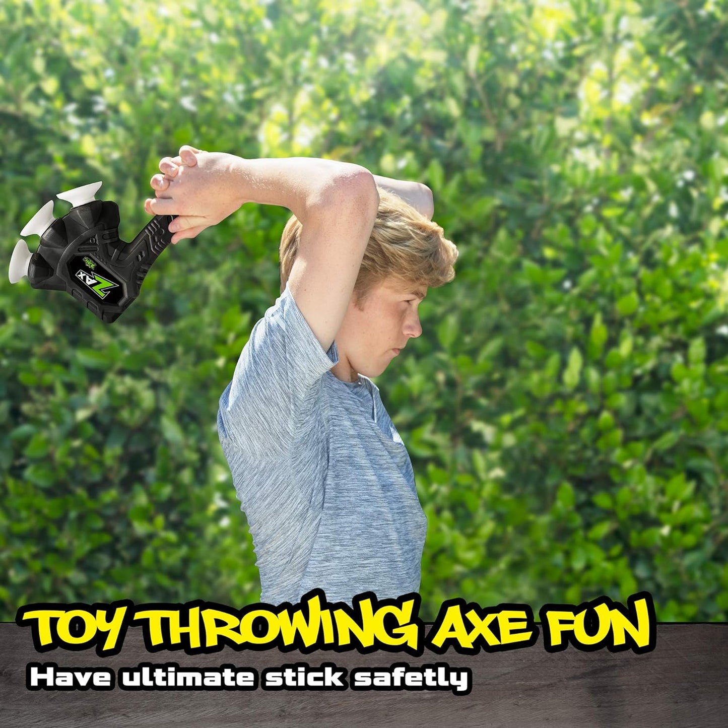 Zing Zax Foam Throwing Axe Game - Built For Perfect Spin