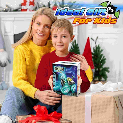 LED RC Stunt Car - 360° Flips, All-Terrain, Rechargeable Remote Control Toy