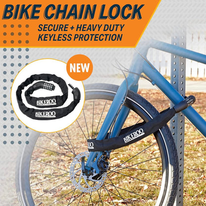 Bikeroo Heavy Duty Unbreakable Bike Lock Combination Chain