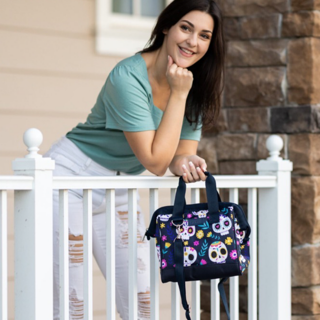 10" Sachi (Style 34) Insulated Leak Proof Lunch Tote - w/ Handle & Strap