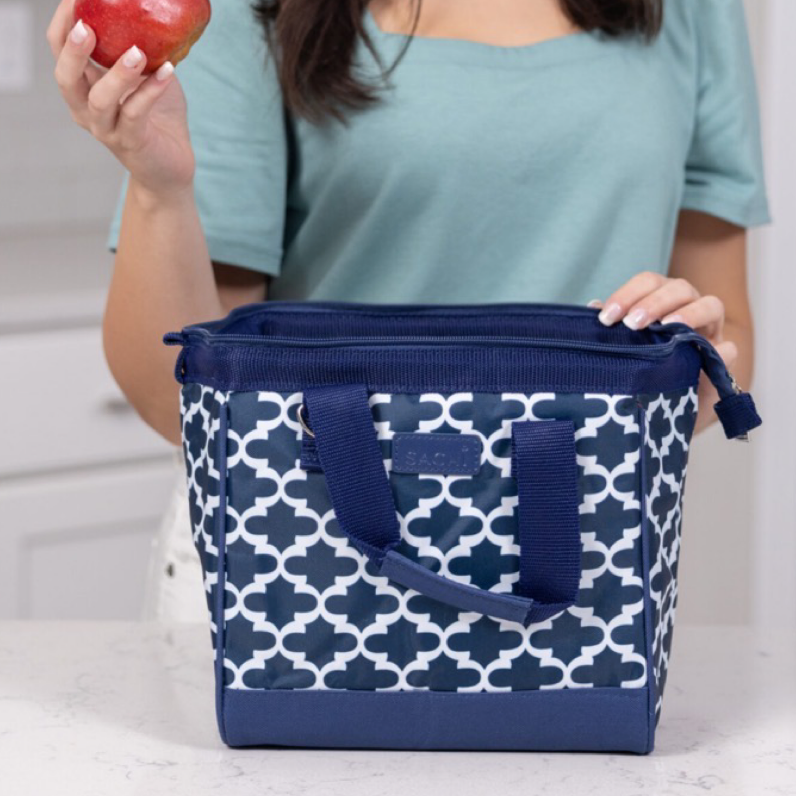 10" Sachi (Style 34) Insulated Leak Proof Lunch Tote - w/ Handle & Strap