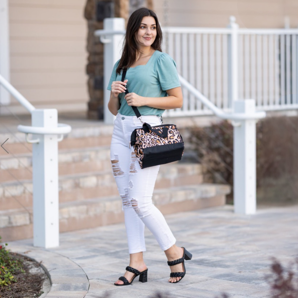 10" Sachi (Style 34) Insulated Leak Proof Lunch Tote - w/ Handle & Strap